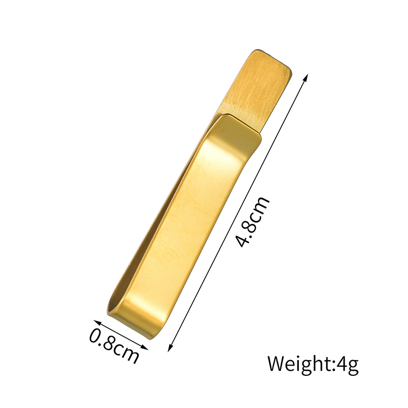 Stainless Steel Engraved Name  – Tie Bar Set Gift recenzja i cena