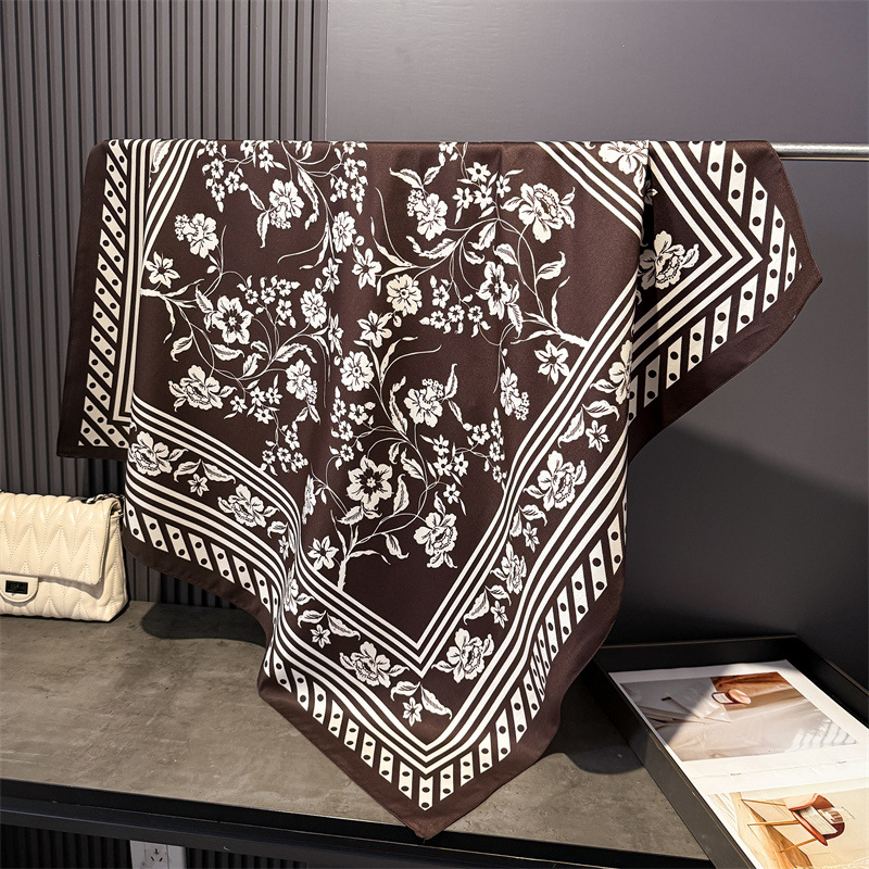 1pcs 90*90cm Floral Printed La – Bandana Cotton recenzja i cena