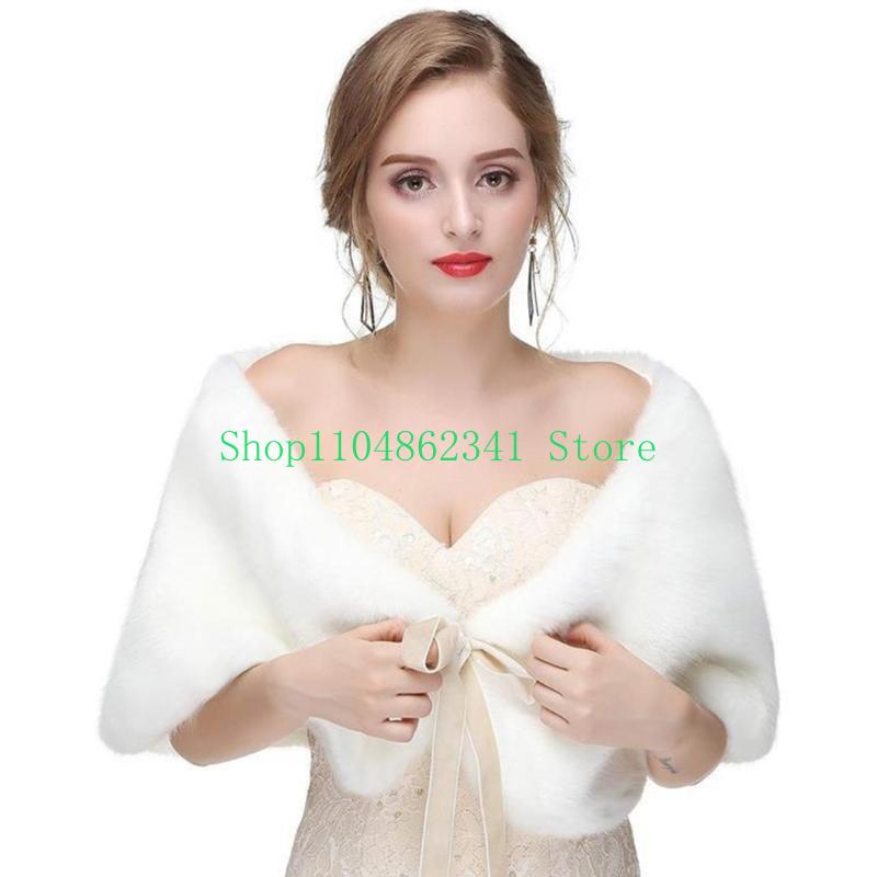 652F Sophisticated Faux Furs S – Stole Wedding Shawl recenzja i cena