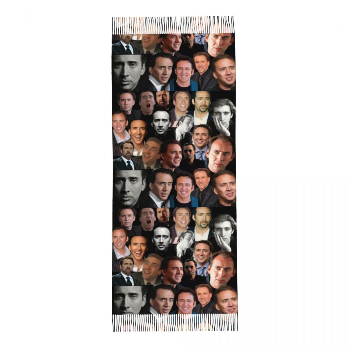 Nicolas Cage Colllage Shawl Wr – Pashmina Wrap Large recenzja i cena