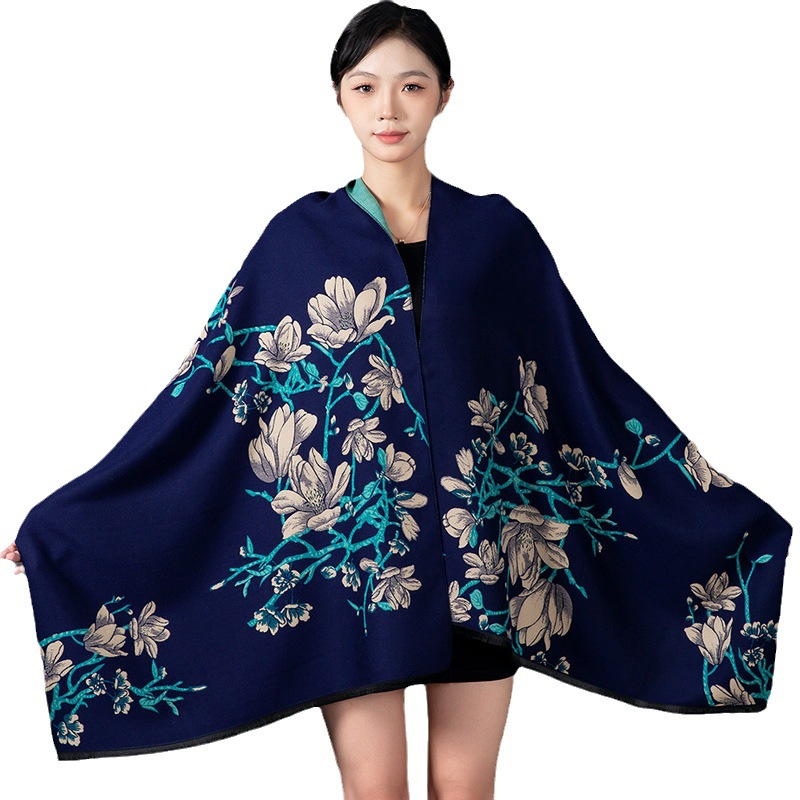 Women Winter Shawl Cashmere Sc – Woven Scarf Blanket recenzja i cena