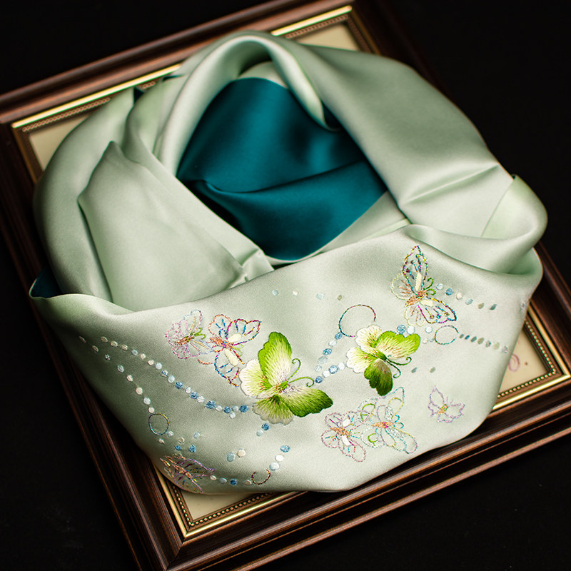 Pure Silk Suzhou Embroidery Sc – Silk Neck Scarf recenzja i cena