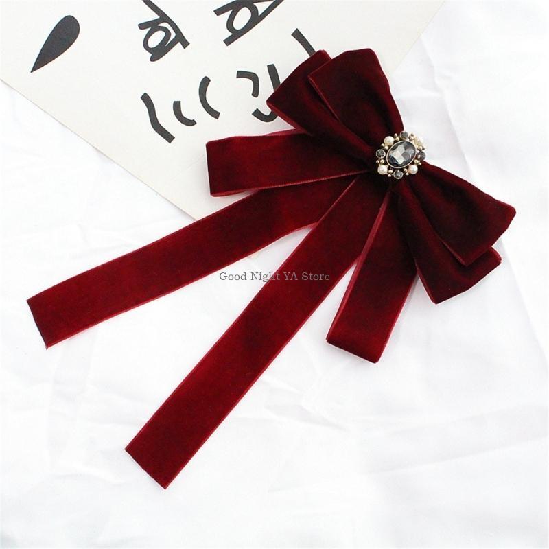 Luxurious Velvets Bows Tie for – Bow Tie Pre Tied recenzja i cena