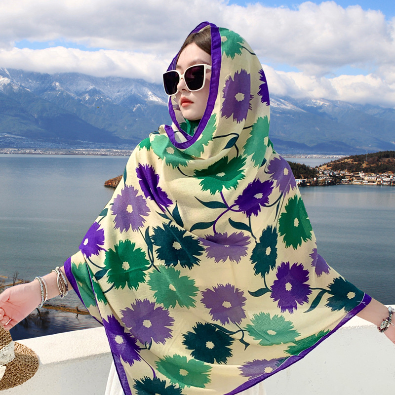 Korean Style Fashion Printed P – Pashmina Wrap Large recenzja i cena