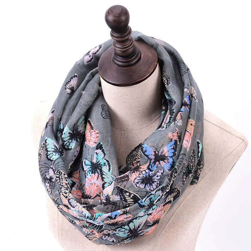 2022 New Fashion Butterfly Pri – Infinity Scarf Knit recenzja i cena