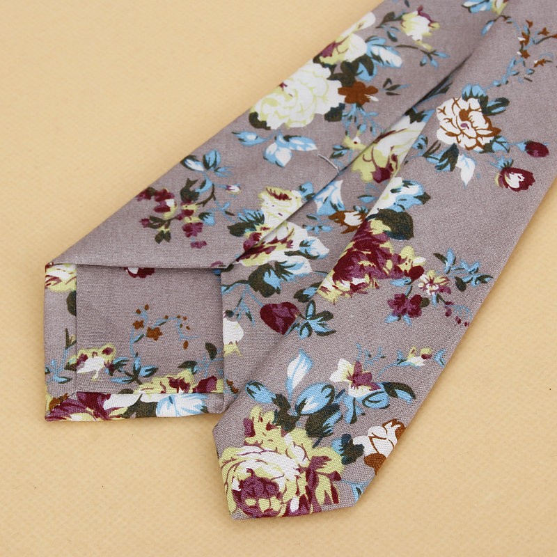 Brand New Floral Tie for Men's – Skinny Tie Men recenzja i cena