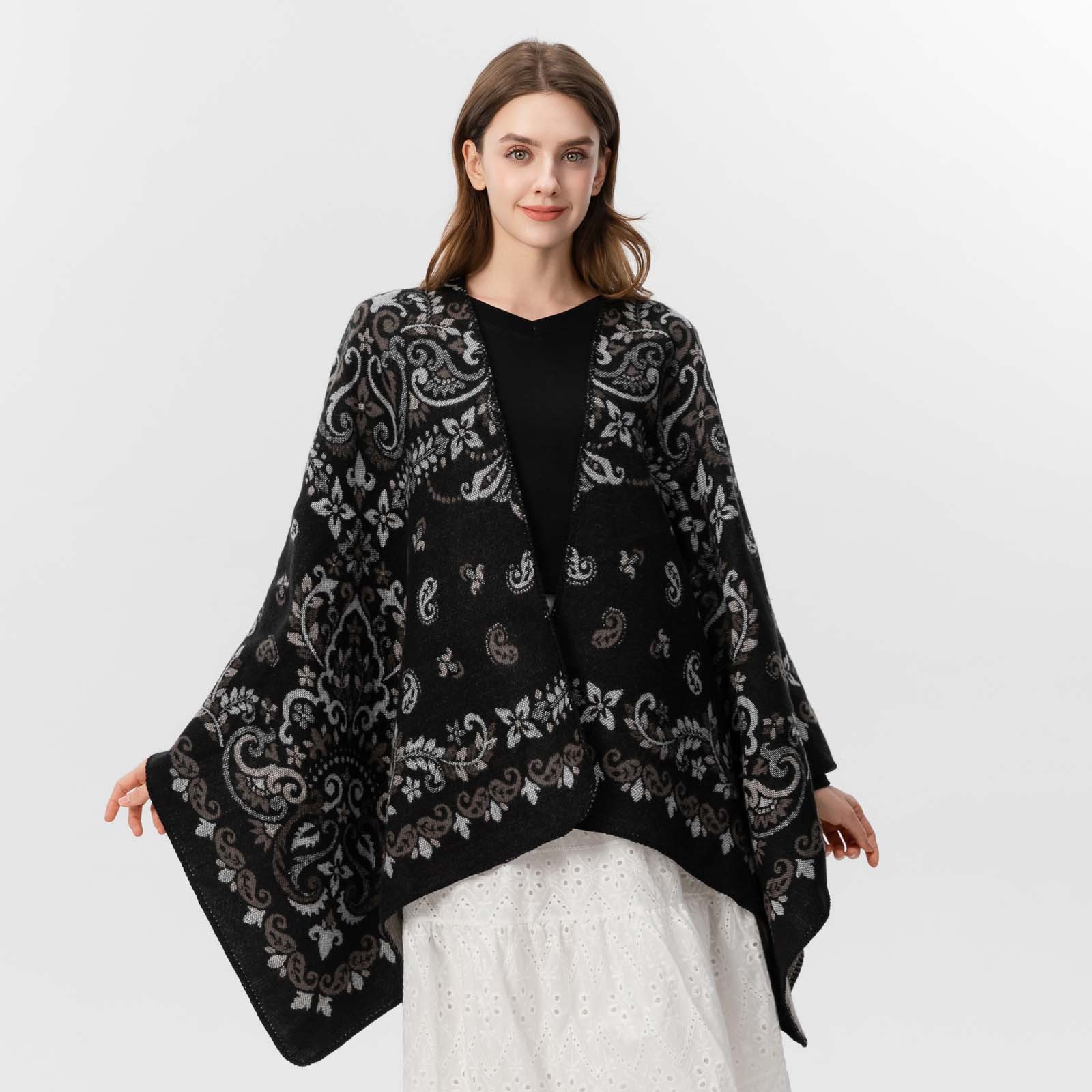 Luxury Women's Cashmere Scarf  – Stole Wedding Shawl recenzja i cena