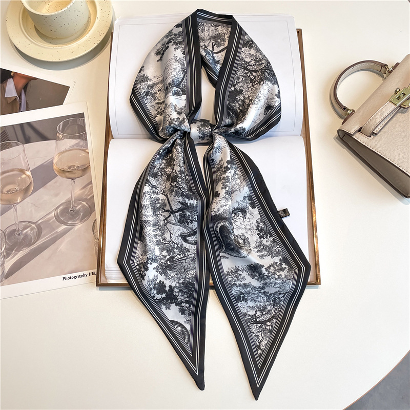 Luxury Long Neckerchief Skinny – Face Scarf Mask recenzja i cena