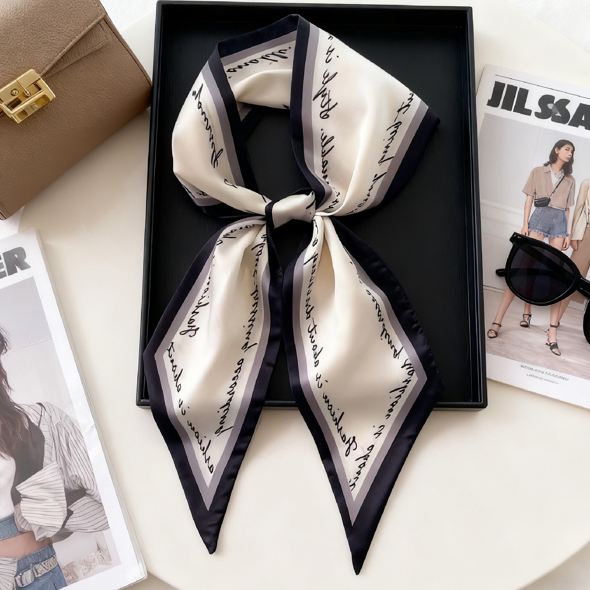 Luxury Long Neckerchief Skinny – Face Scarf Mask recenzja i cena