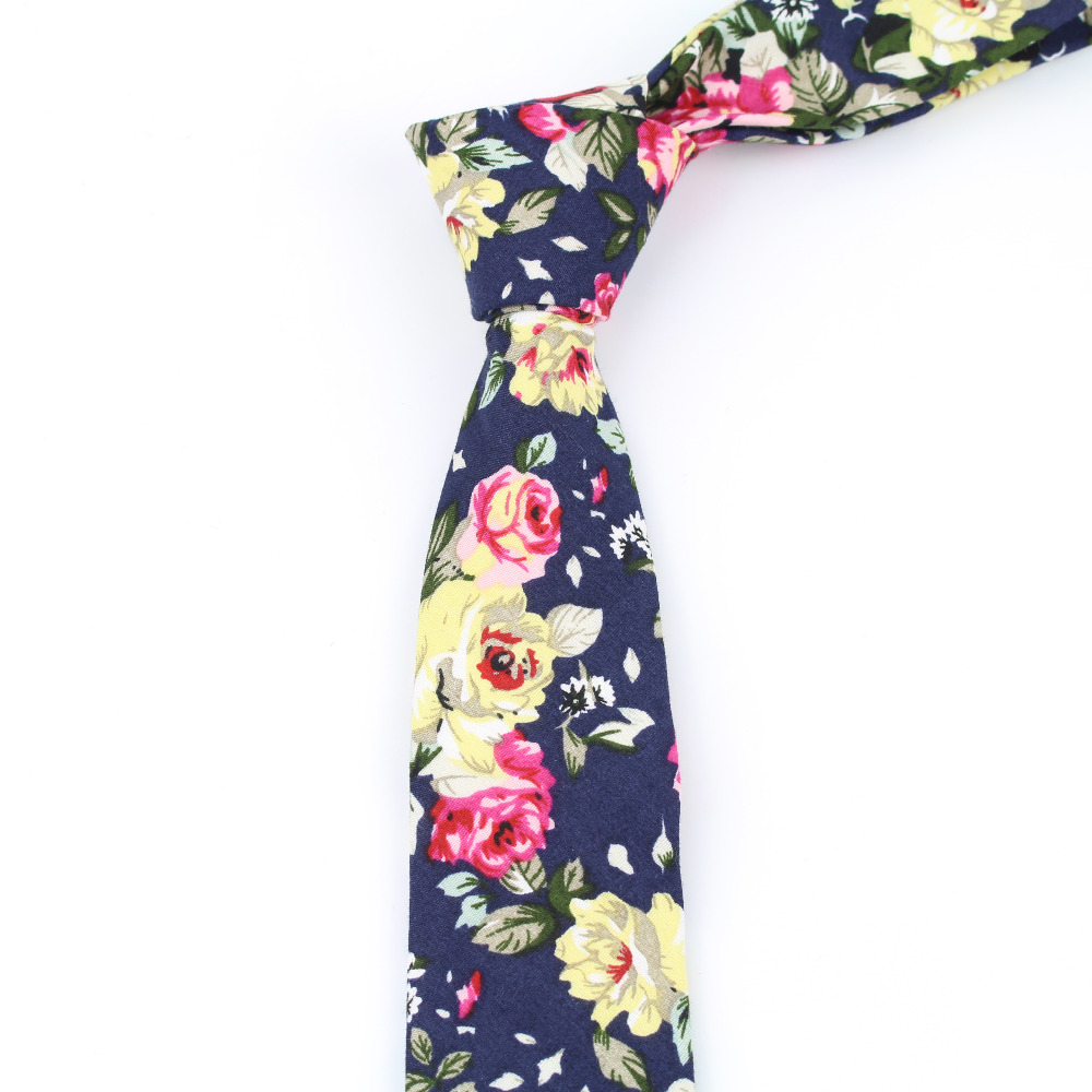 Cotton Men's Colourful Tie Tie – Skinny Tie Men recenzja i cena