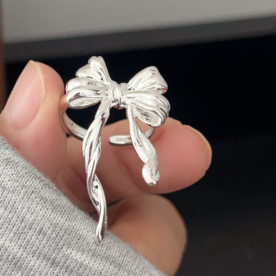 925 Sterling Silver Rings For  – Tie Clip Silver recenzja i cena