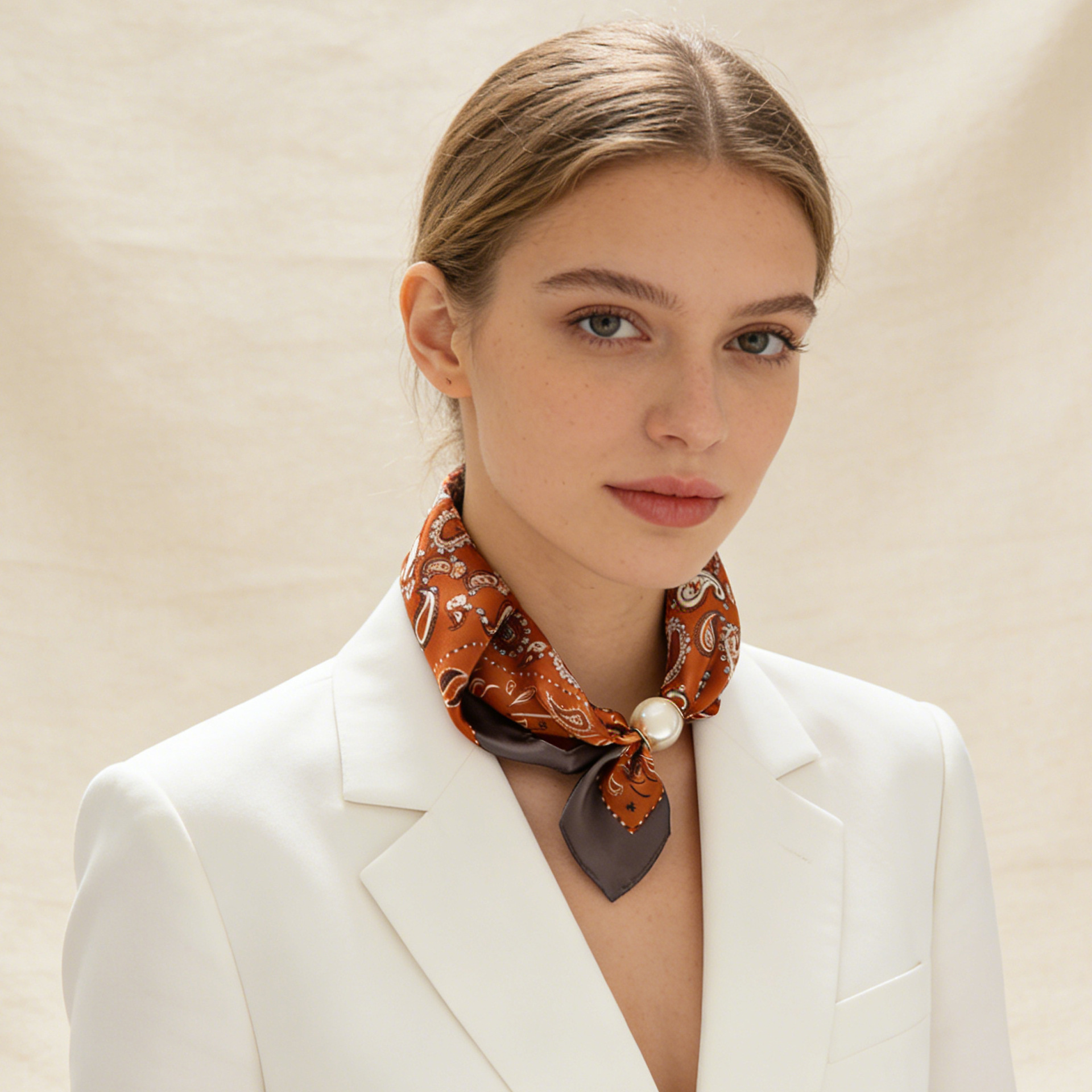 Scarf Chain Silk Lazy Magnetic – Face Scarf Mask recenzja i cena