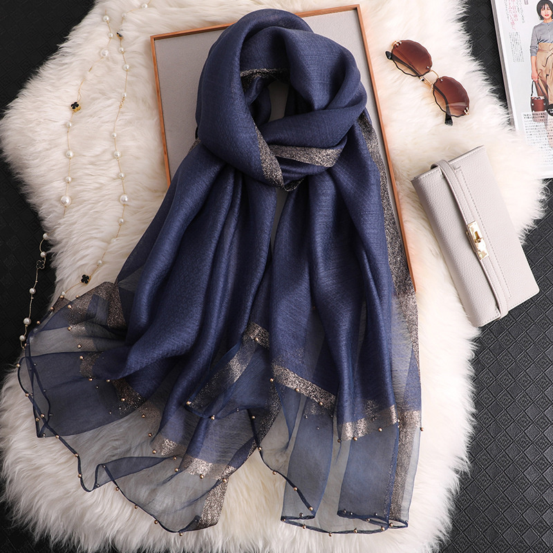2024 Luxury 100% Silk Shawl Sc – Scarf Silk Square recenzja i cena