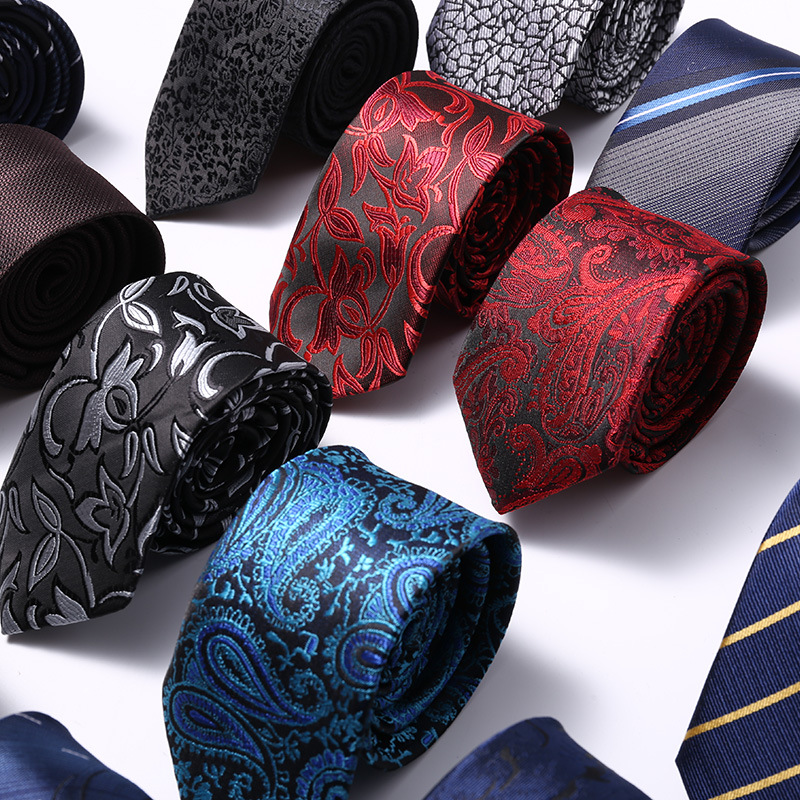 Luxury Skinny 6CM Mens Necktie – Skinny Tie Men recenzja i cena