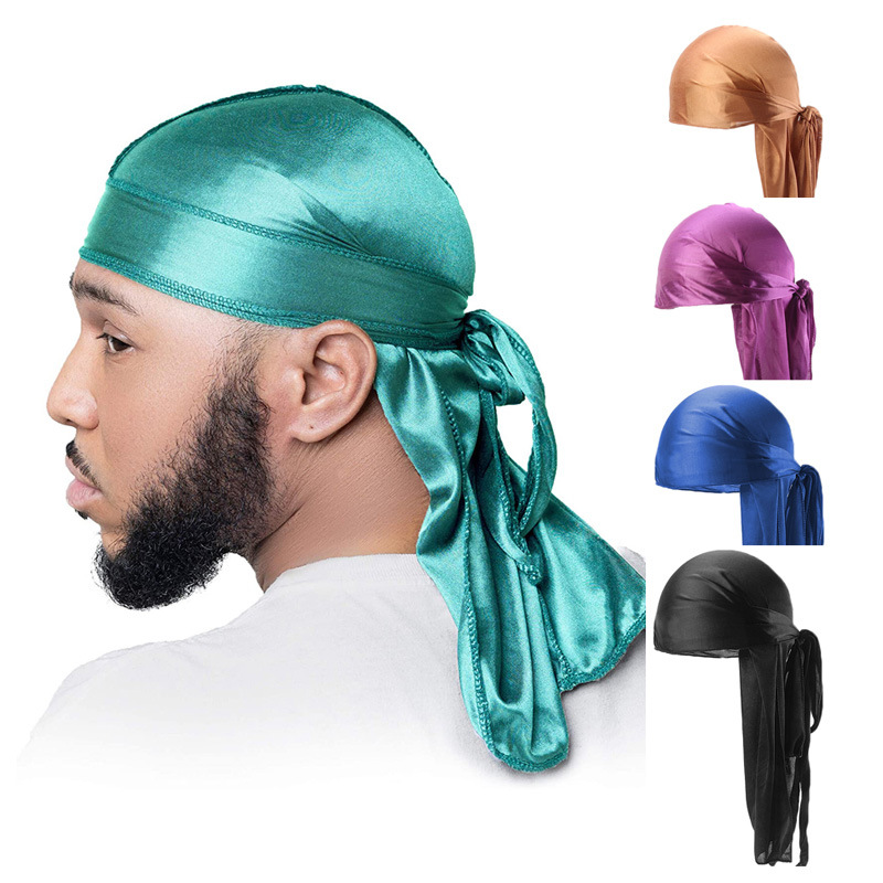 5Pcs New silk Durag Bandana Tu – Bandana Doo Rag recenzja i cena