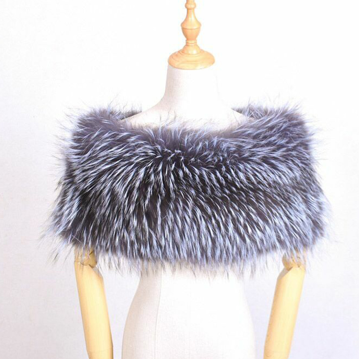 Natural Fur Bridal Shawl Fox F – Stole Wedding Shawl recenzja i cena