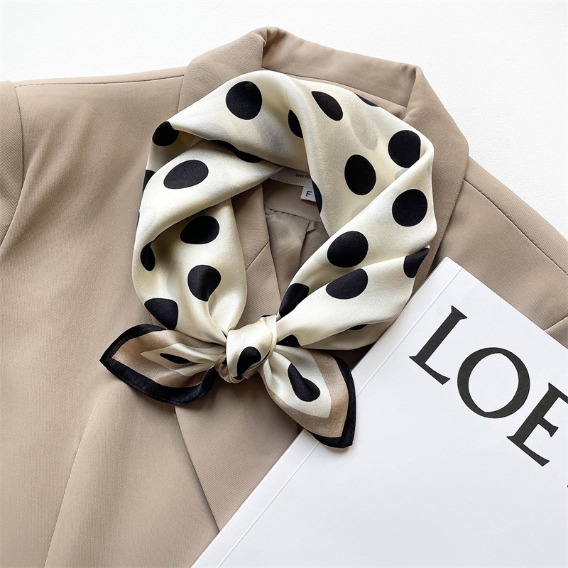 2024 New Pure Silk Scarf Small – Ascot Neck Scarf recenzja i cena
