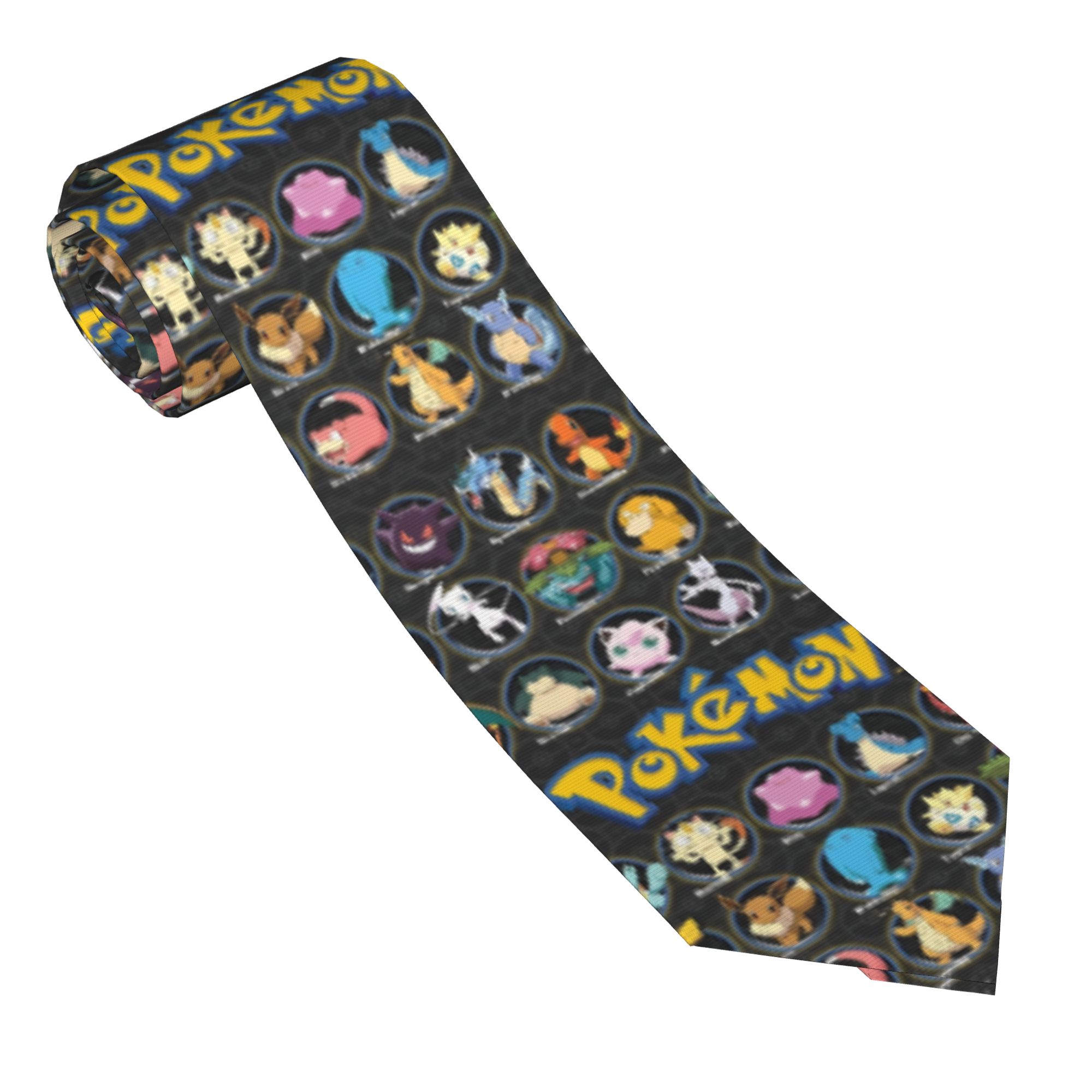 Cartoon Pokemon Characters Nec – Skinny Tie Men recenzja i cena