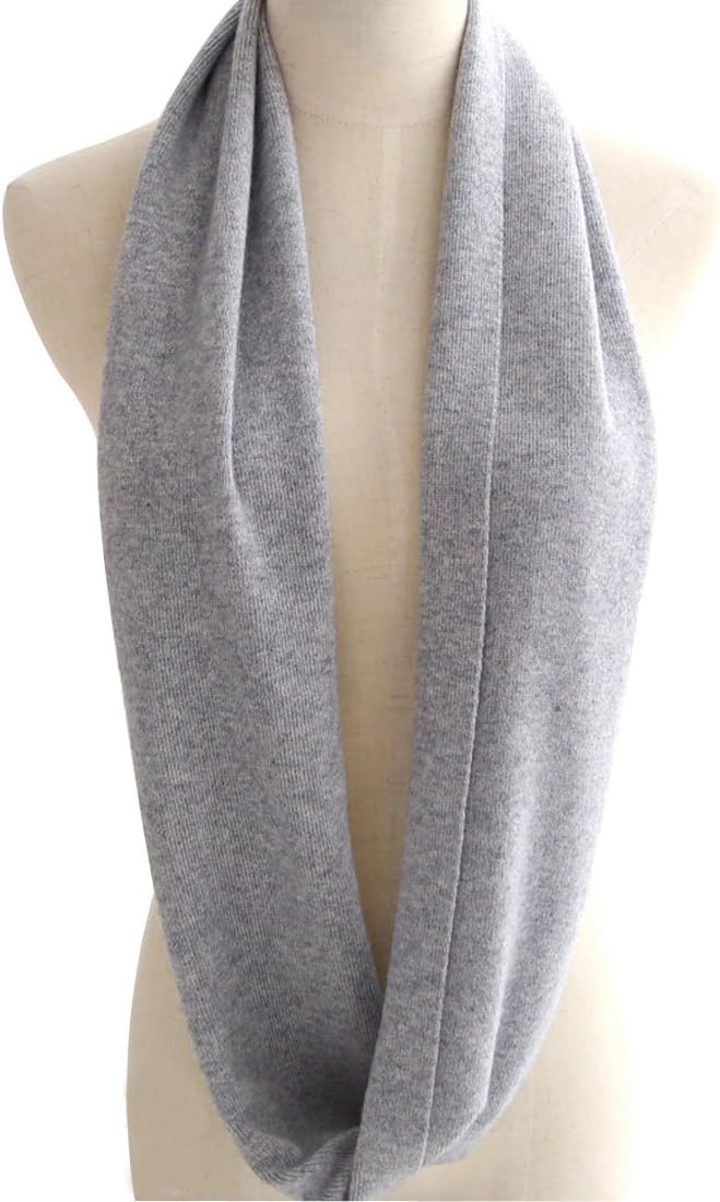Unisex Soft Cashmere Solid Inf – Infinity Scarf Knit recenzja i cena