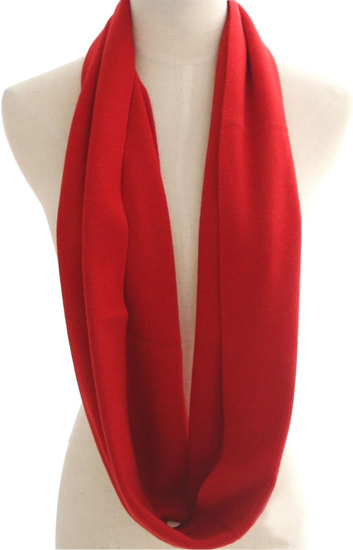 Unisex Soft Cashmere Solid Inf – Infinity Scarf Knit recenzja i cena
