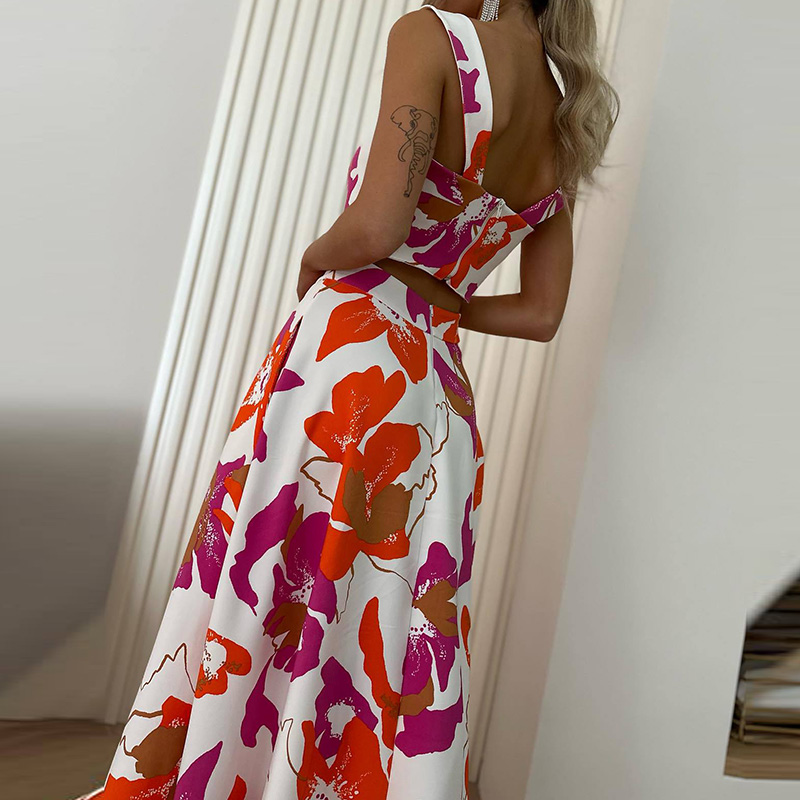 Sexy Off Shoulder Sling Top &  – Pocket Square Set recenzja i cena