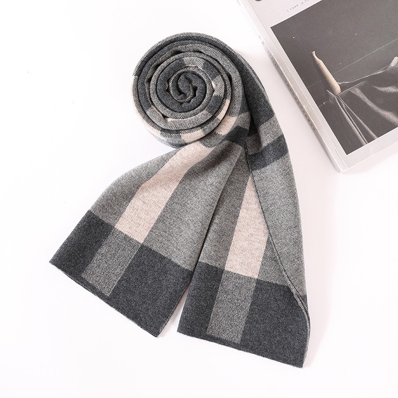 Luxury Scarf Man Winter Warm W – Muffler Men Wool recenzja i cena