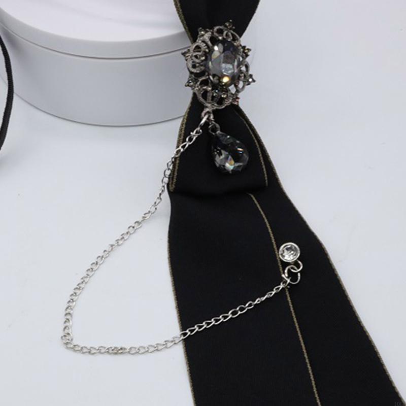 Gothic Fashion Neck Tie with M – Bow Tie Pre Tied recenzja i cena