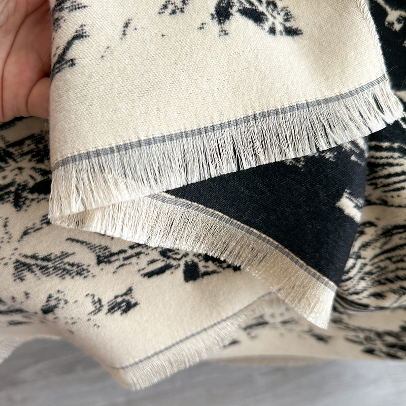 Women Winter Cashmere Scarf Wh – Woven Scarf Blanket recenzja i cena