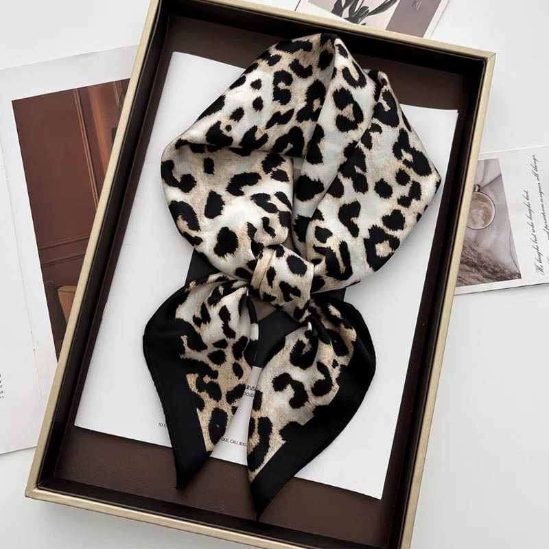 Luxury Leopard Print Female Sa – Face Scarf Mask recenzja i cena