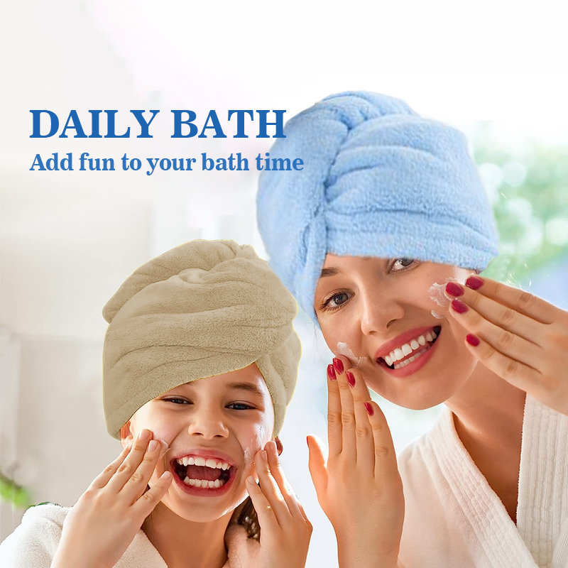 Microfiber Hair Towel Wrap for – Head Wrap Turban recenzja i cena