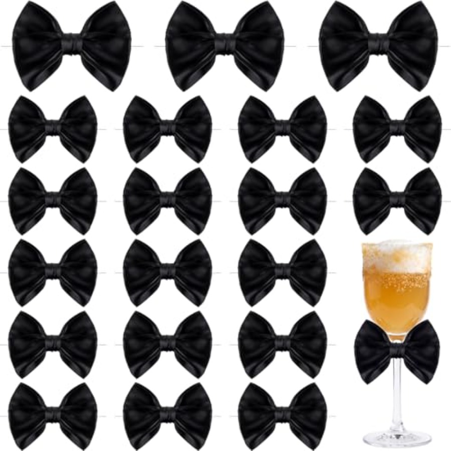 Black 48 Pcs 3.5 Inch Bows wit – Bow Tie Pre Tied recenzja i cena